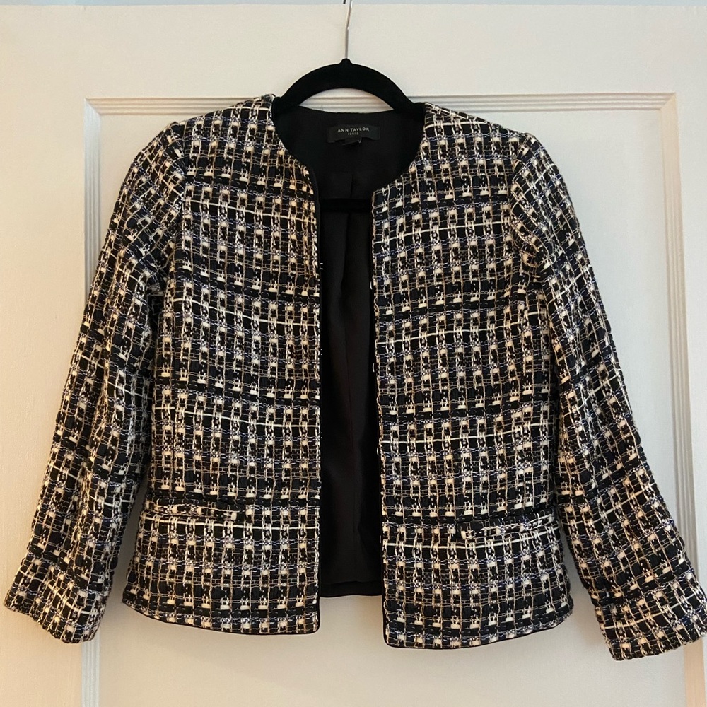 Ann Taylor Tweed Jacket